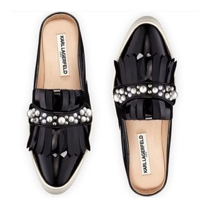 Karl Lagerfeld Alyssa Slip On Sneakers/Mules